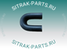 Патрубок отопителя ДВС SITRAK C7H 712W96305-0076 712W963050076