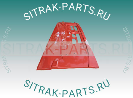 Капот без решетки красный SITRAK C7H 812W61110-0073 812W611100073